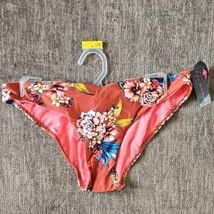 NWT Floral Bikini Bottom